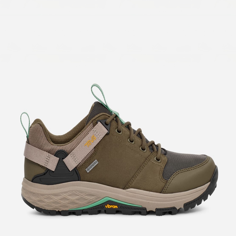 Buty Trekkingowe Teva Grandview Gtx Low Brązowe | 3244877