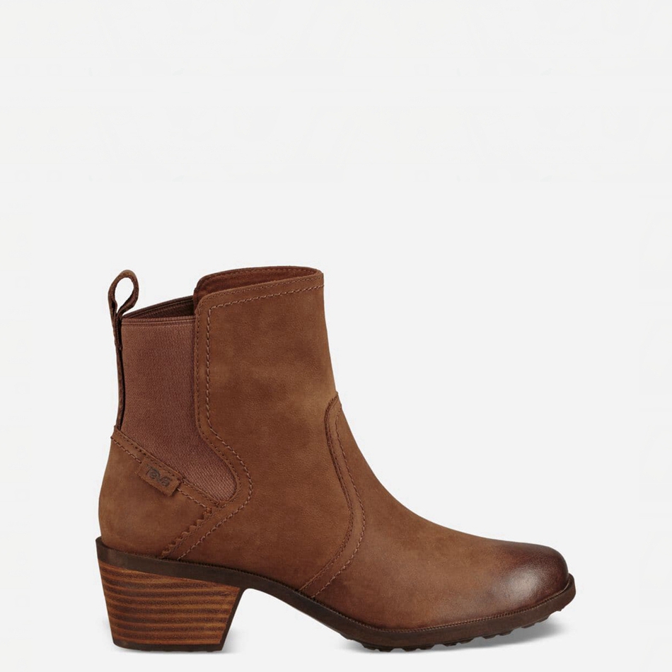 Buty Wodoodporne Teva Anaya Chelsea Brązowe | 6174379