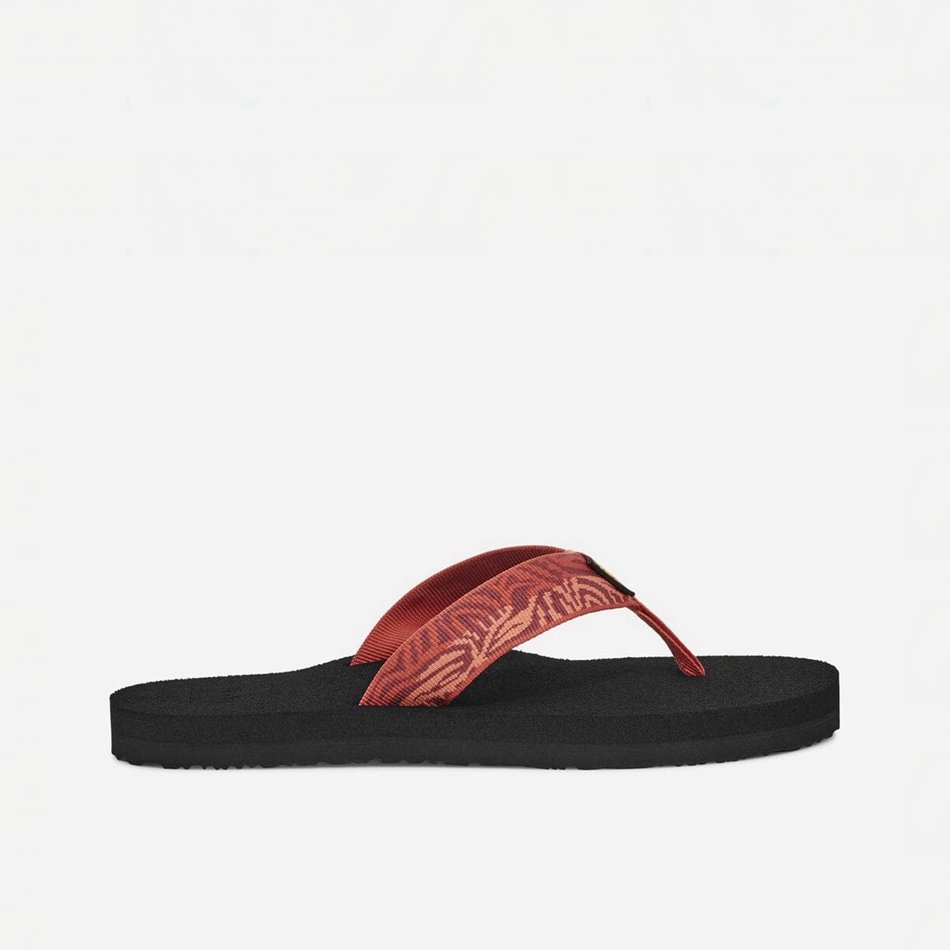 Japonki Teva Mush II Czerwone | 2371590