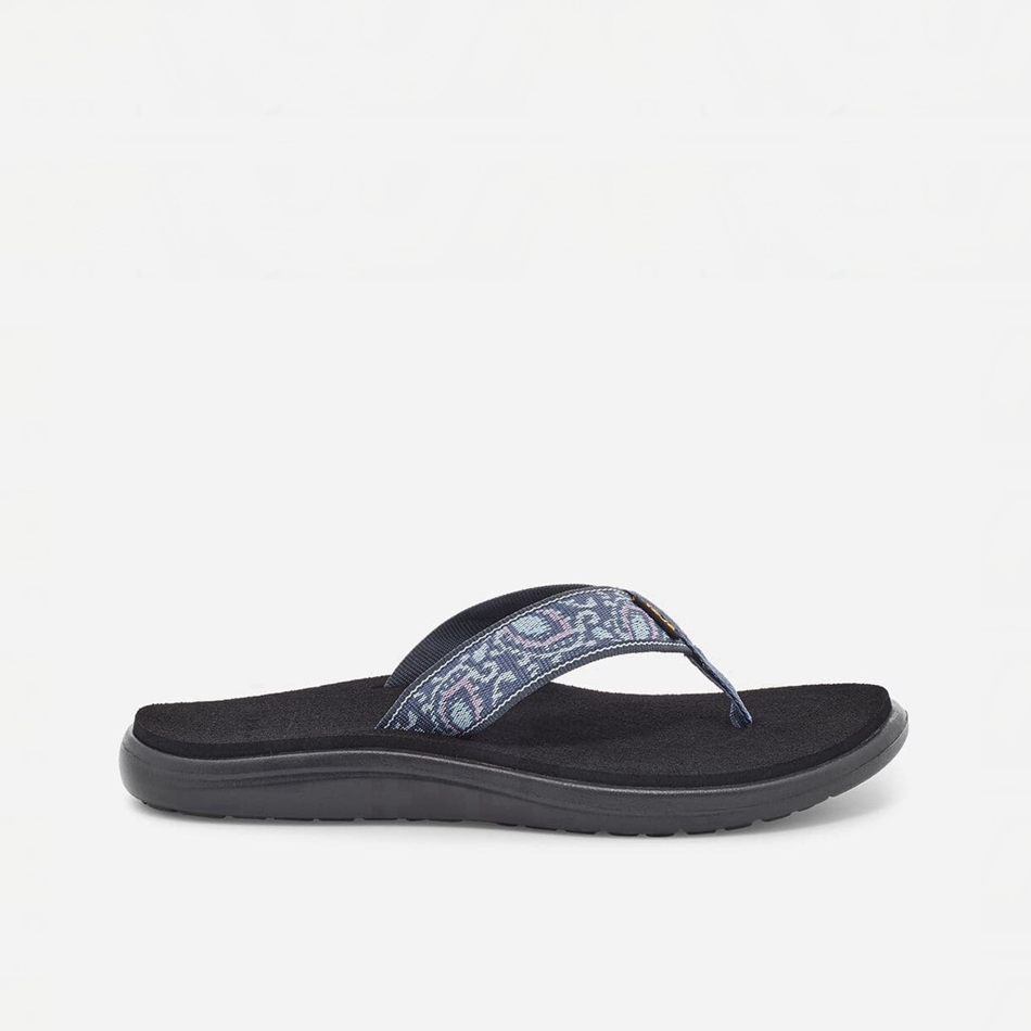 Japonki Teva Voya Ciemny Niebieskie | 3184725