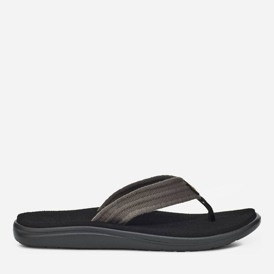Japonki Teva Voya Flip Płócienne Szare | 5349655