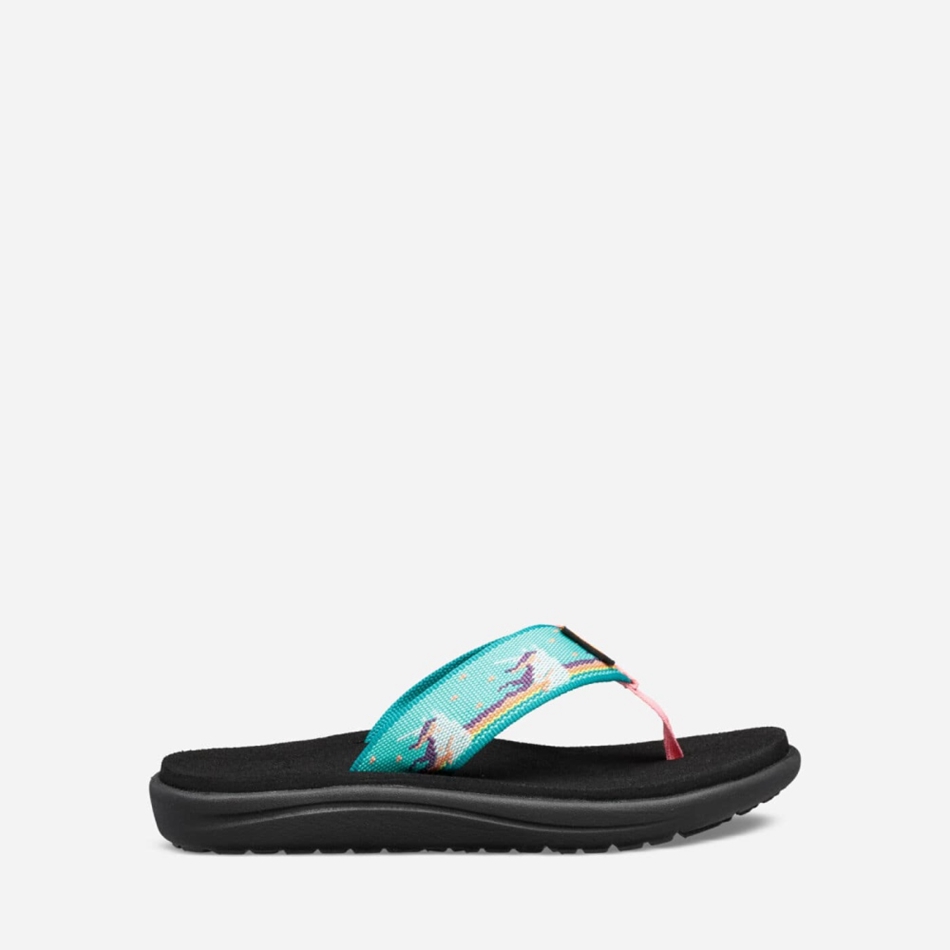 Japonki Teva Voya Flip Turkusowe | 1699235