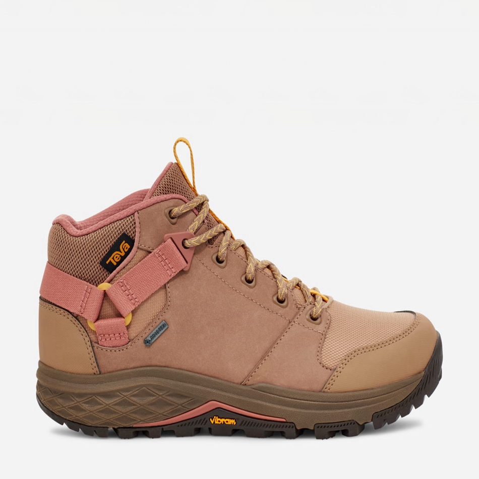 Kozaki Trekkingowe Teva Grandview Gore-Tex Różowe | 8080306