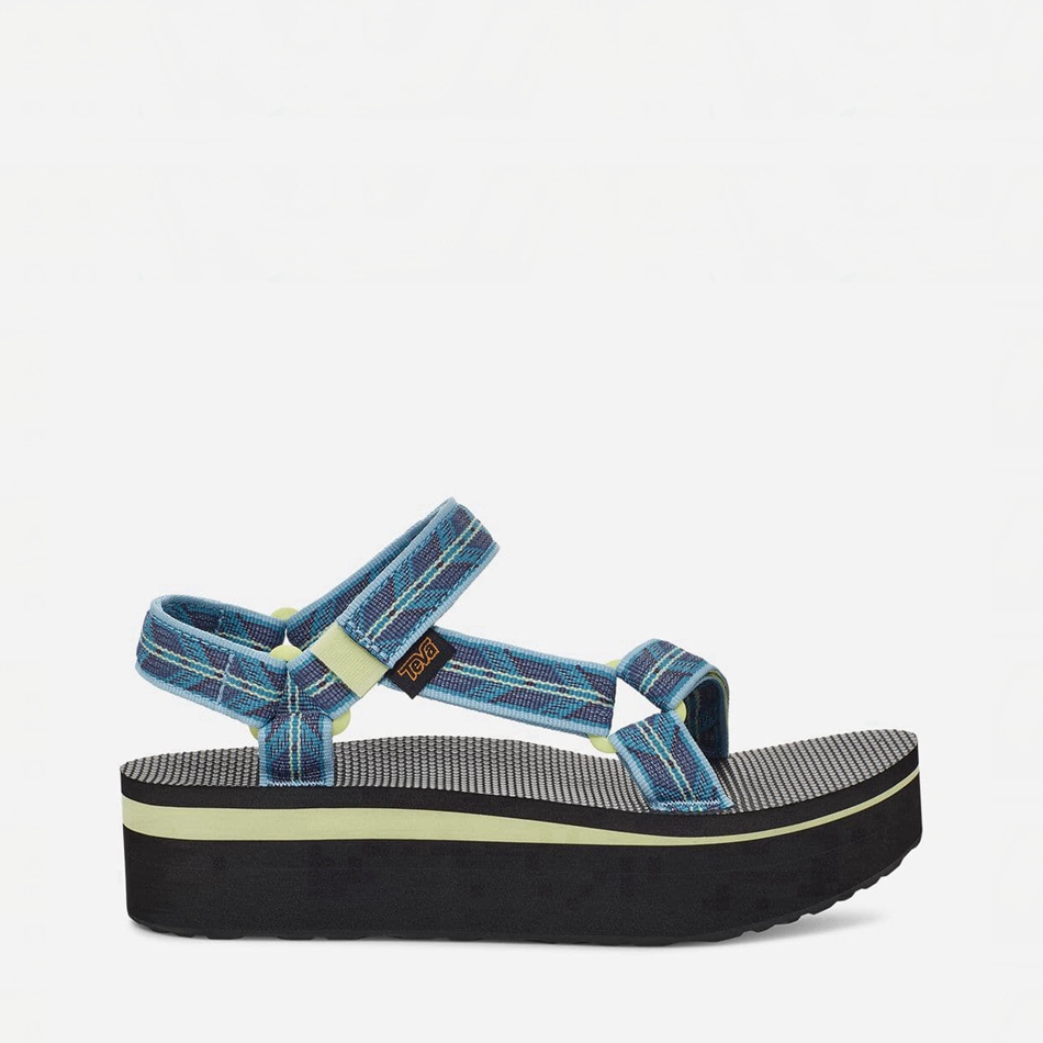 Sandały na Platformie Teva Flatform Universal Niebieskie | 2824586