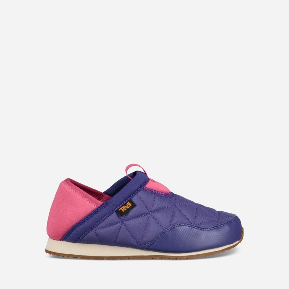 Slip On Teva Ember Moc Fioletowe | 8339352