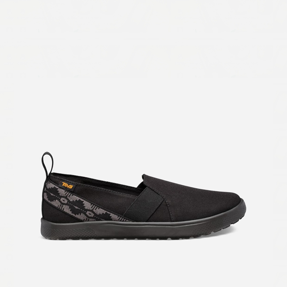 Slip On Teva Voya Czarne | 5956469